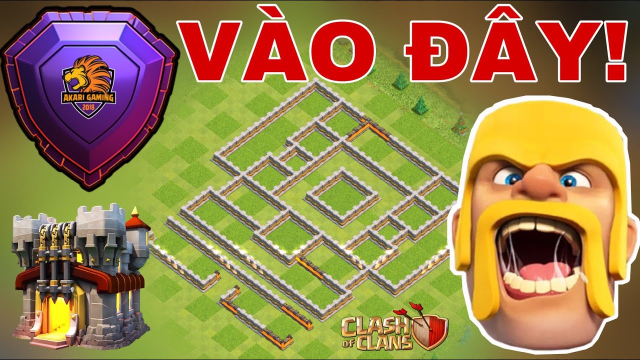 KHÔNG MUỐN MẤT CÚP ĐỪNG THẢ LÍNH VÀO! BASE TH11 BAY RANK HUYỀN THOẠI Clash of clans