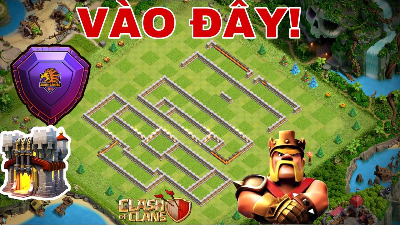 KHÔNG MUỐN THUA ĐỪNG VÀO! BASE TH11 KHÔNG LÀM MÀ CÓ ĂN RANK HUYỀN THOẠI Clash of clans