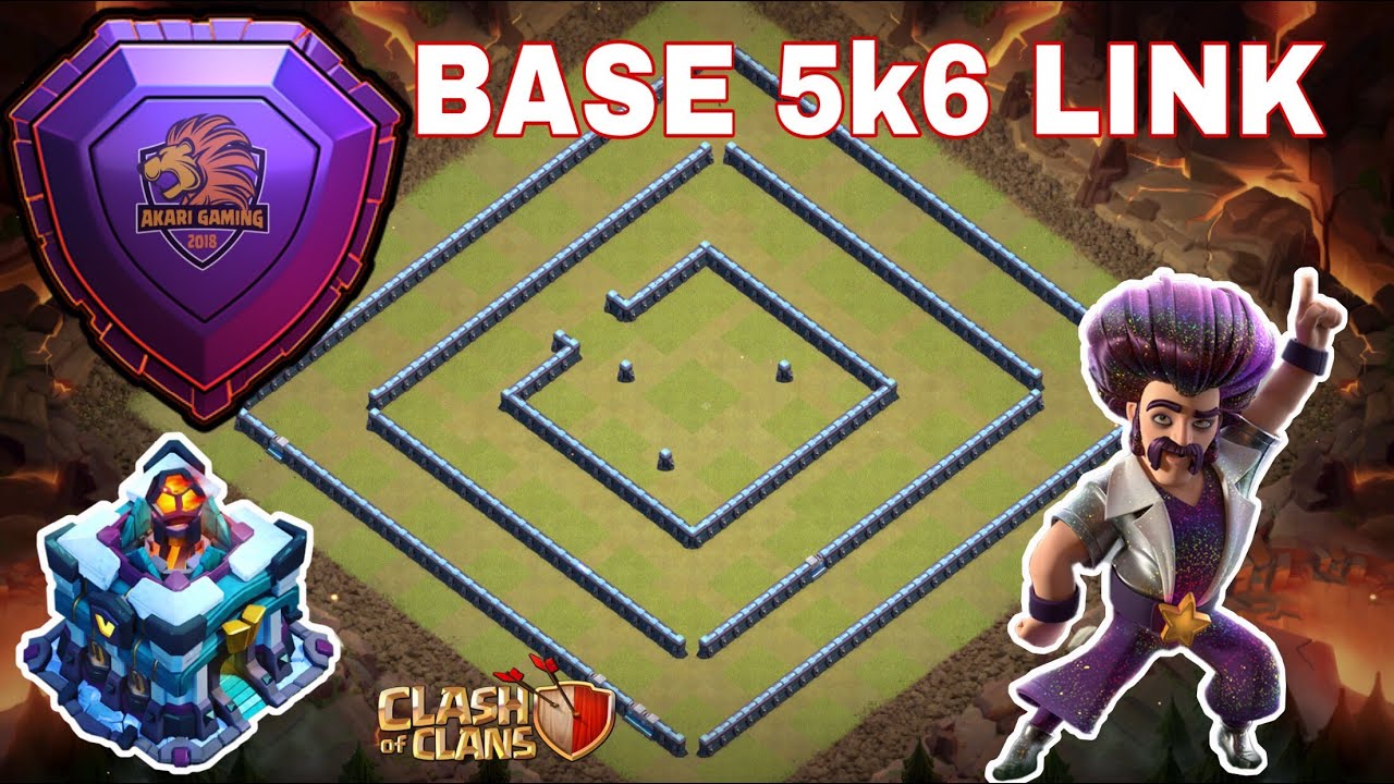 NEW BASE TH13 BAY 5k6 CÚP RANK HUYỀN THOẠI CỰC TỐT Clash of clans