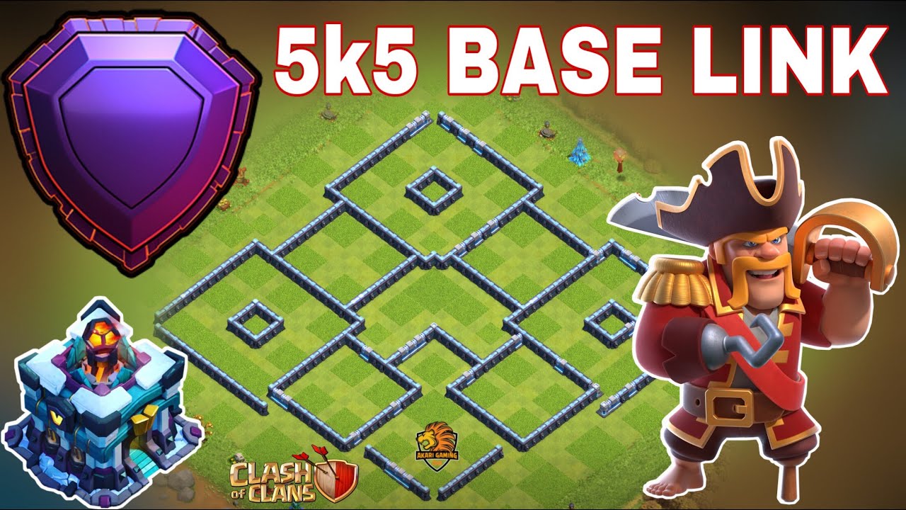 NEW BASE TH13 INFERNO SIÊU CỨNG BAY 5k5 CÚP RANK HUYỀN THOẠI Clash of clans