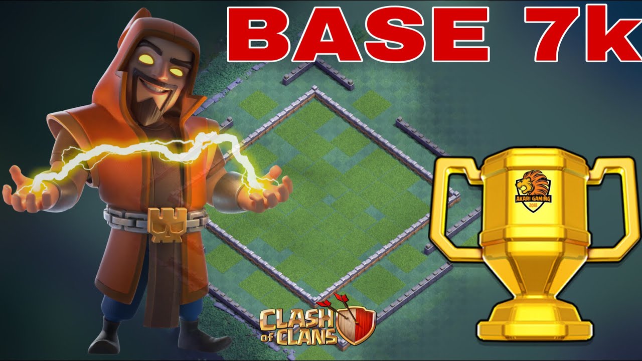 BASE BAY 7k CÚP GAME THỦ 15 TUỔI TOP 4 VIỆT NAM CĂN CỨ THỢ XÂY  Clash of clans