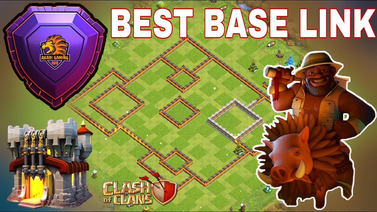 BASE TH11 LEO RANK HUYỀN THOẠI GAME THỦ 13 TUỔI Clash of clans