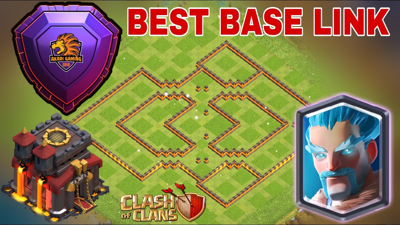 NEW BASE TH10 LEO RANK HUYỀN THOẠI Clash of clans